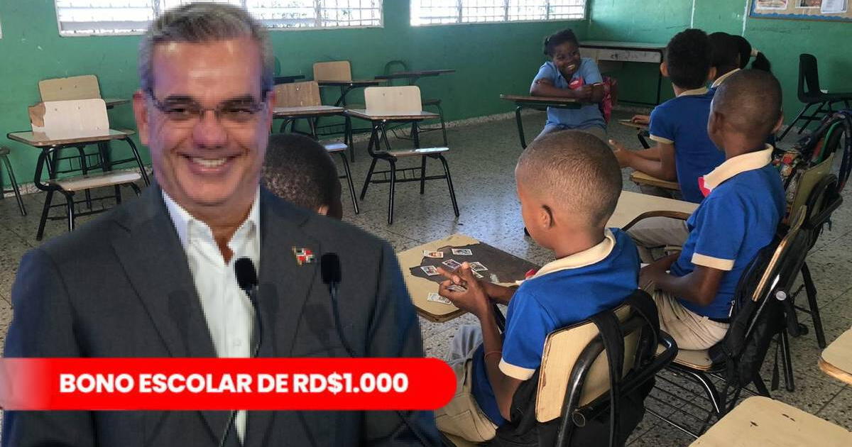 Atención, familias dominicanas: escolares recibirían NUEVO PAGO de RD$1.000 en agosto 2024