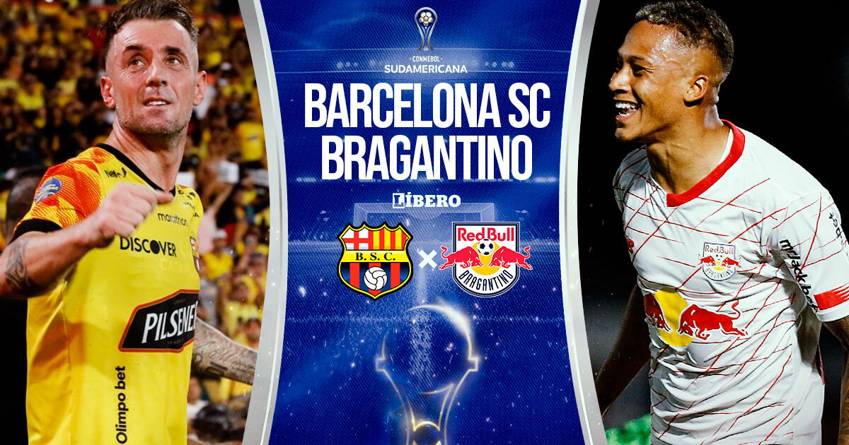 Barcelona SC vs Bragantino EN VIVO: horarios y dónde ver partido por Copa Sudamericana