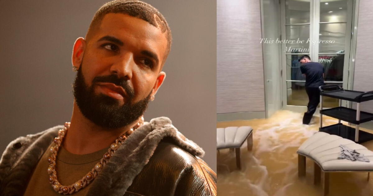 Drake y el impactante video sobre su mansión inundada a causa de fuertes lluvias en Toronto