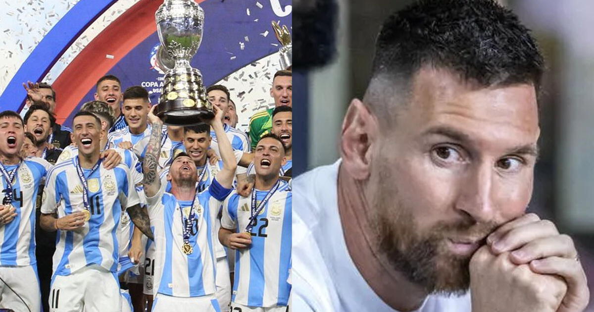 Messi TOMA RADICAL DECISIÓN tras duras CRÍTICAS por ganar la Copa América 2024