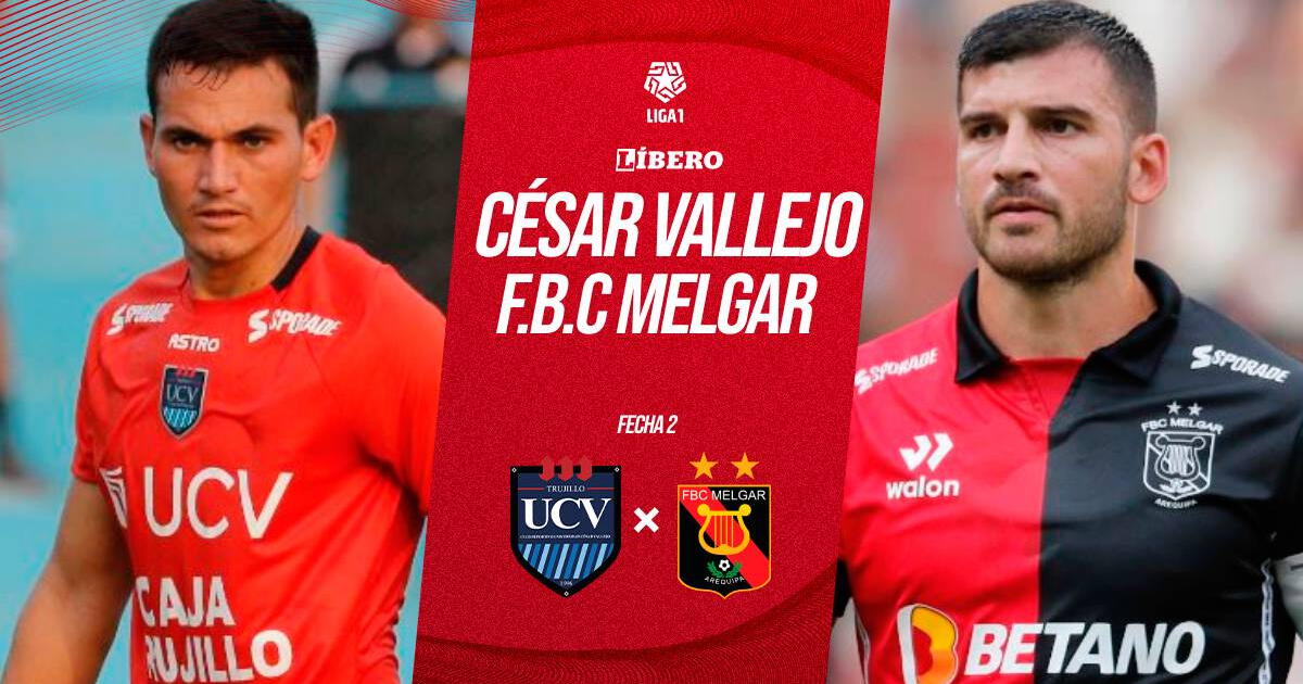 Melgar vs César Vallejo EN VIVO vía L1 MAX: horario, pronóstico y dónde ver por Liga 1 2024
