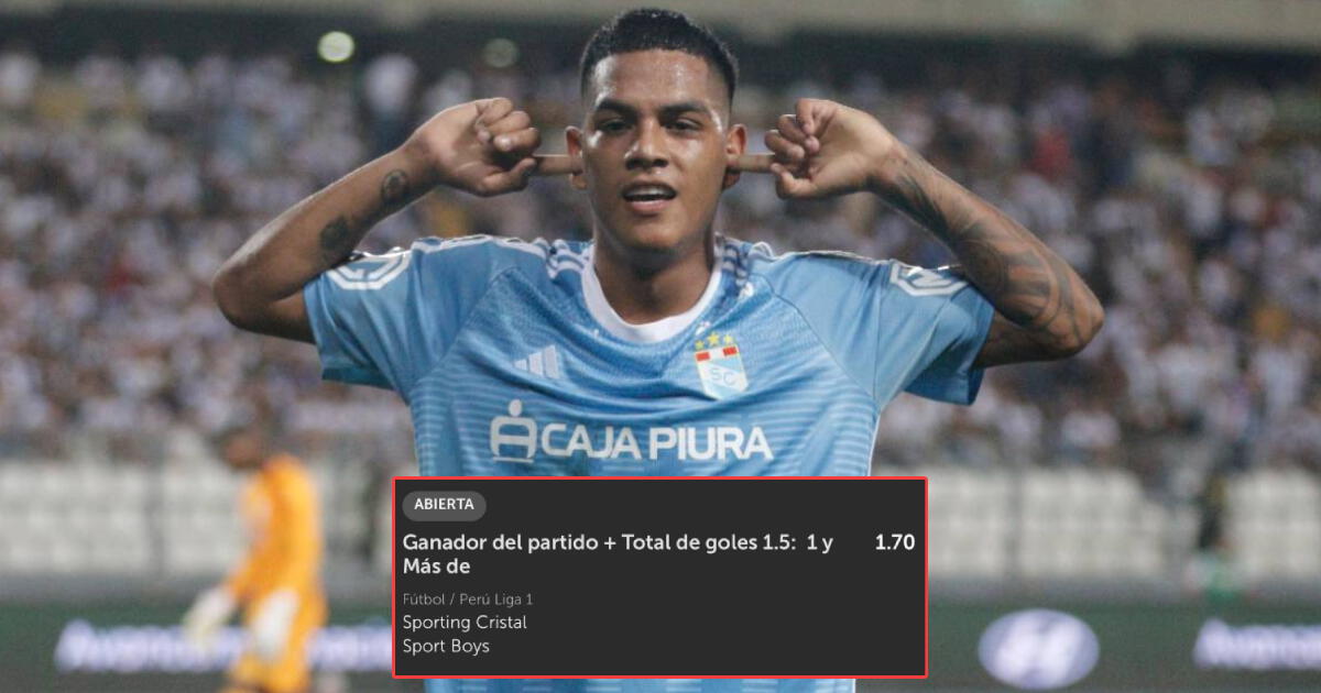 Hincha rimense ganó 34 mil soles tras acertar el resultado del Sporting Cristal vs. Sport Boys