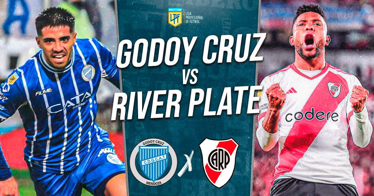 River Plate vs Godoy Cruz EN VIVO: cuándo juega, hora, pronóstico y canal de transmisión