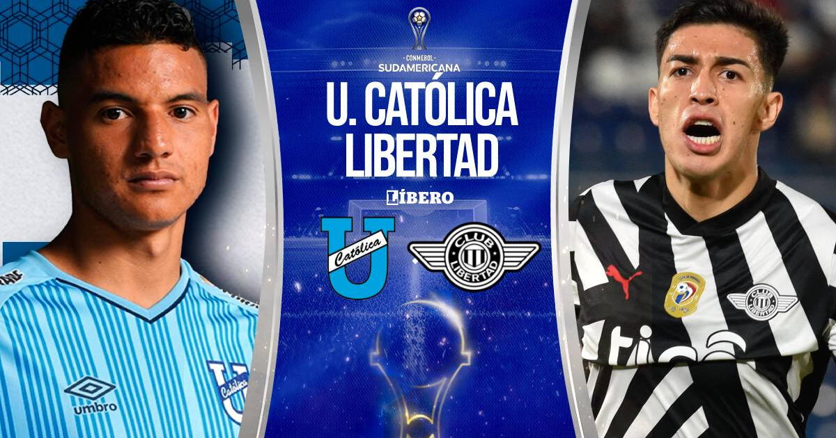 U. Católica vs Libertad EN VIVO por Copa Sudamericana 2024: A qué hora juega y dónde ver