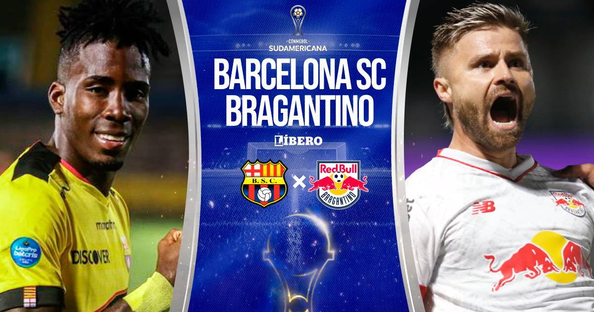 Barcelona SC vs Bragantino EN VIVO Copa Sudamericana: horario y dónde ver transmisión