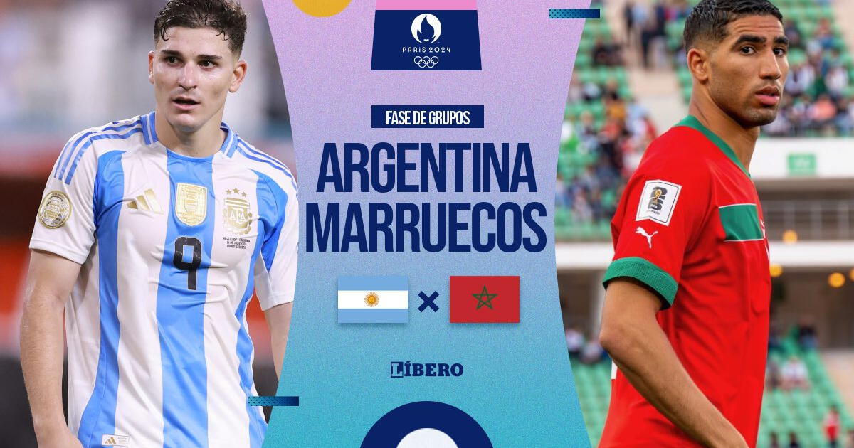 Argentina vs Marruecos EN VIVO por Juegos Olímpicos: cuándo juega, hora y dónde ver París 2024