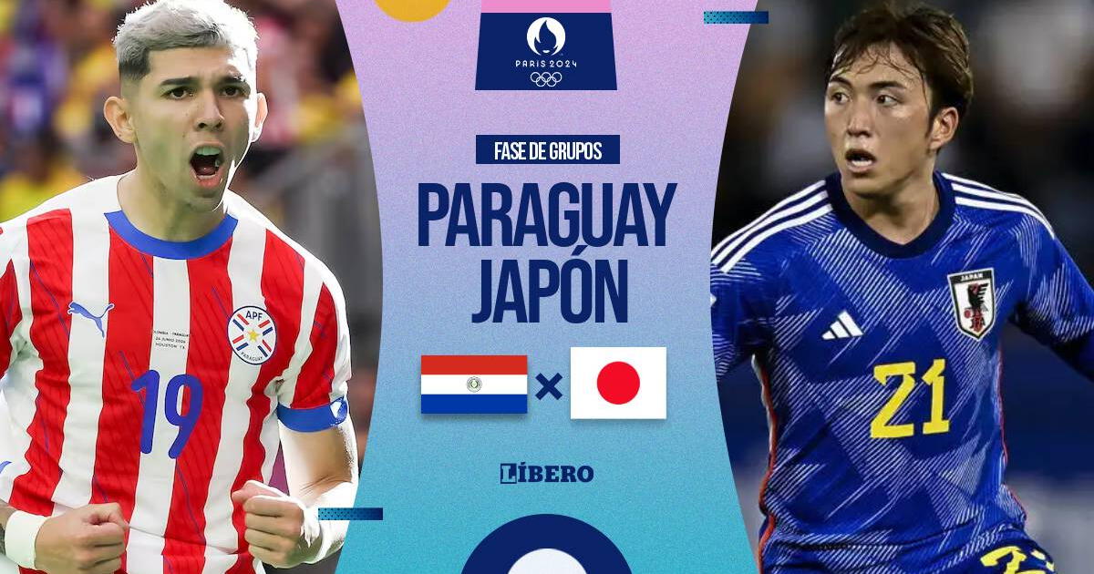 Paraguay vs Japón EN VIVO vía SNT: hora y dónde ver partido por Juegos Olímpicos 2024