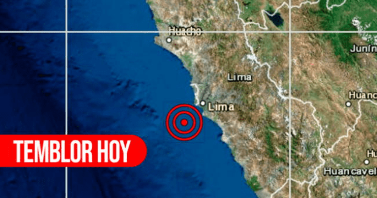 Temblor hoy en Lima, 23 de julio: se registró fuerte sismo de 4.8 en Cañete