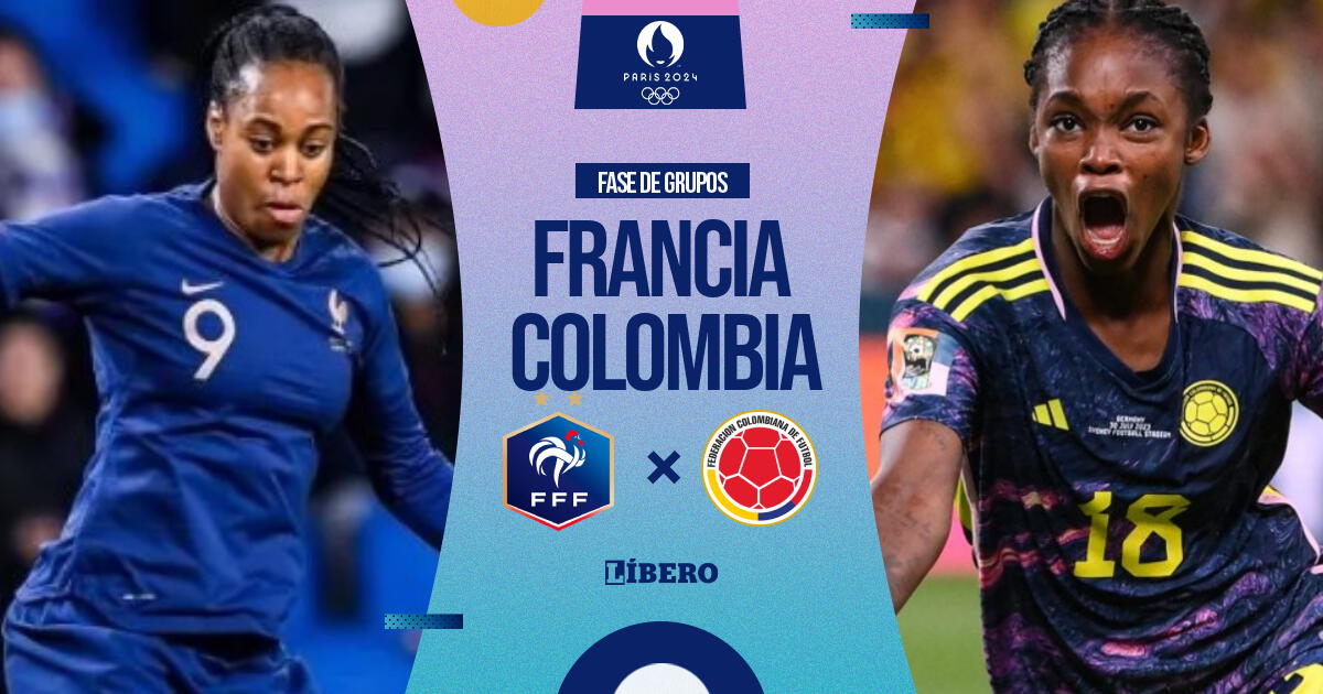 Francia vs Colombia EN VIVO por Juegos Olímpicos París 2024: hora y dónde ver fútbol femenino