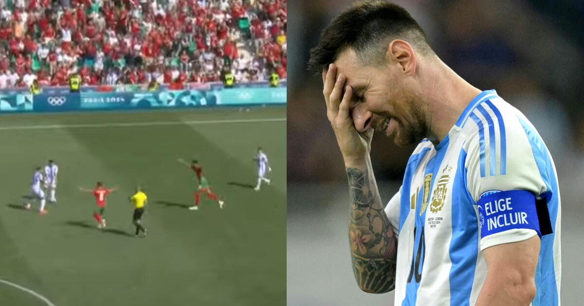 Messi y el TAJANTE MENSAJE tras polémica derrota de Argentina ante Marruecos en los JJOO
