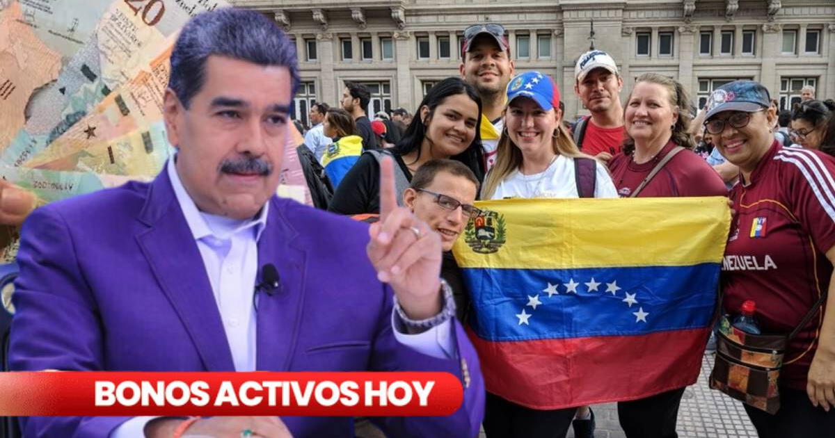 NUEVOS Bonos Patria activos del 26 al 31 de julio en Venezuela: fecha de pago y cómo COBRAR