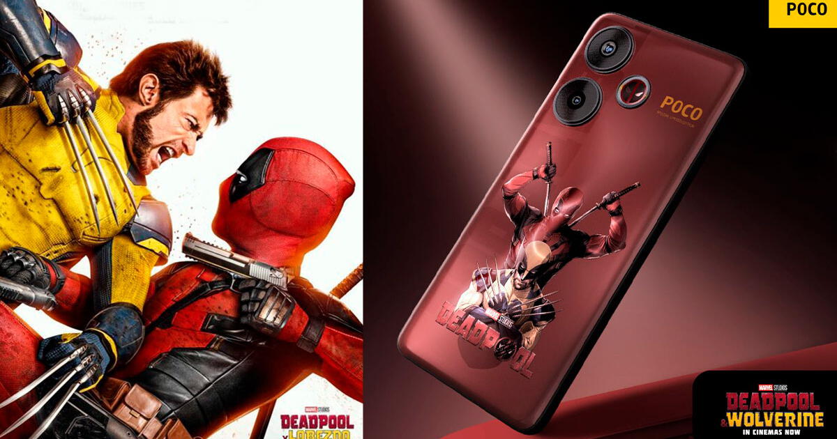 Este Xiaomi inspirado en la película de Deadpool y Wolverine es el celular GAMER más potente y barato