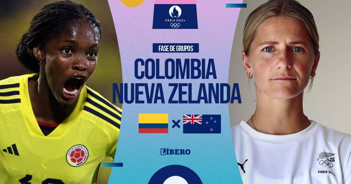 Colombia vs Nueva Zelanda EN VIVO vía Claro Sports: horario y dónde ver por Juegos Olímpicos