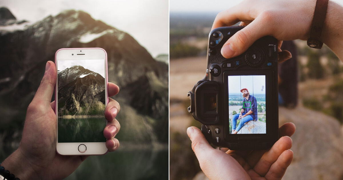 Diferencias y ventajas de las cámaras de los smartphones vs. las cámaras profesionales