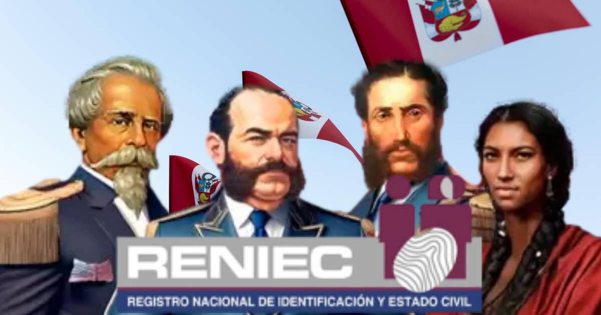 Desde 'Perú' hasta 'Simón Bolívar': RENIEC revela lista de nombres inspirados en Fiestas Patrias 2024