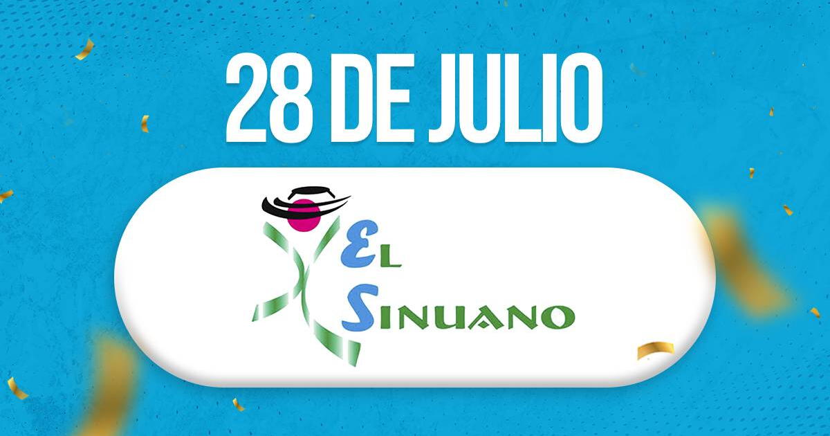 Sinuano Día HOY EN VIVO, 28 de julio: a qué hora se juega y últimos resultados