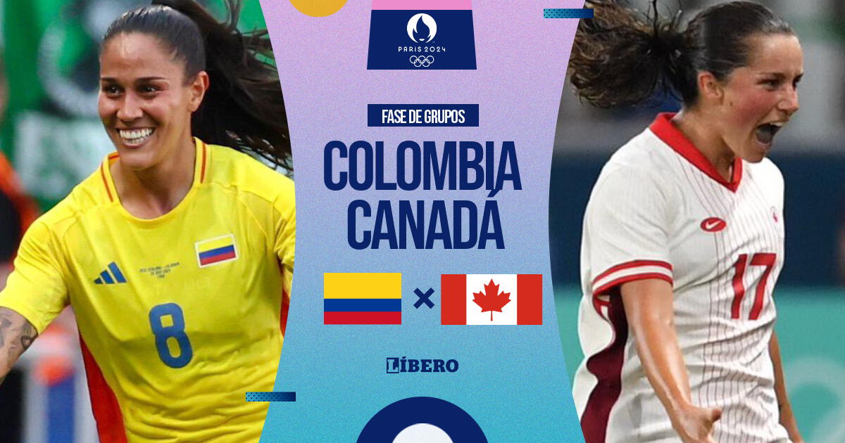 Colombia vs Canadá EN VIVO vía Claro Sports: horario y dónde ver por Juegos Olímpicos 2024