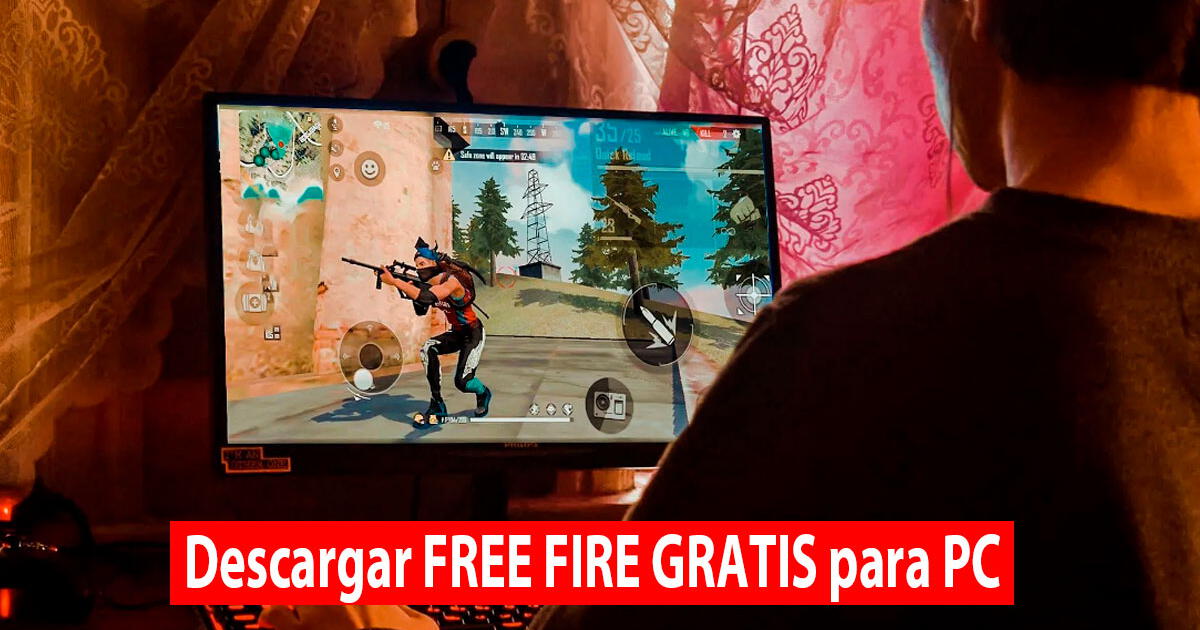 Así puedes DESCARGAR y JUGAR Free Fire en tu computadora o PC con Windows