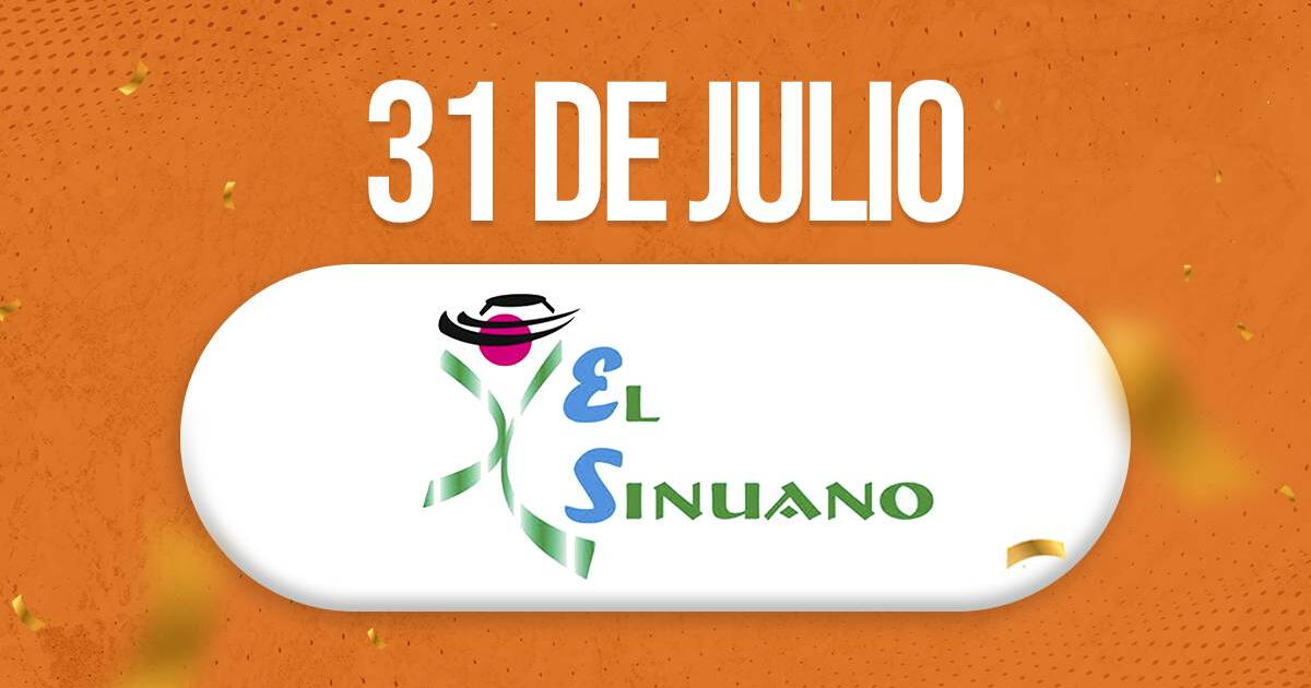 Resultados del Sinuano Día y Noche, 31 de julio: estos fueron los números ganadores