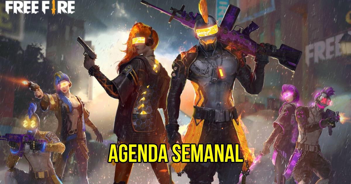 Recompensas gratis de la nueva agenda semanal de Free Fire desde 31 de julio al 6 de agosto