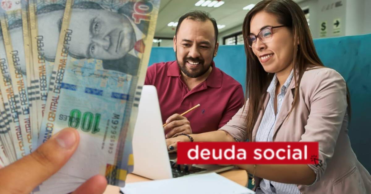 LINK de Deuda Social 2024: conoce cómo acceder a los 30 mil soles en 5 pasos