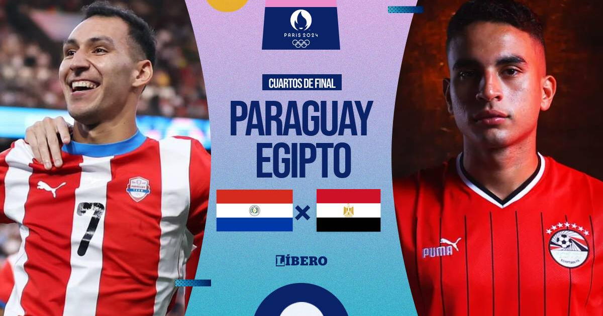 Paraguay vs. Egipto EN VIVO por los Juegos Olímpicos París 2024: A qué hora juega y dónde ver