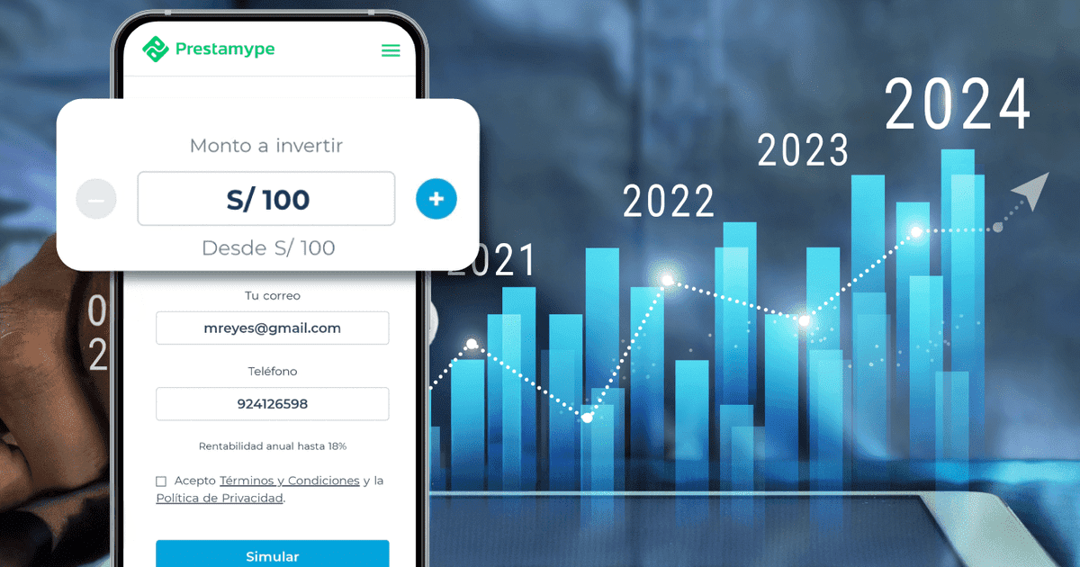 Descubre cómo funciona la inversión en factoring con Prestamype y simula la ganancia