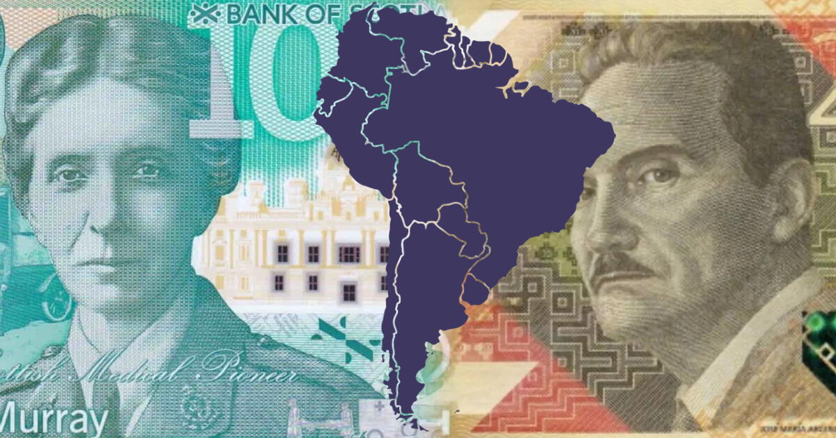 El país de Sudamérica con uno de los billetes más hermosos del mundo