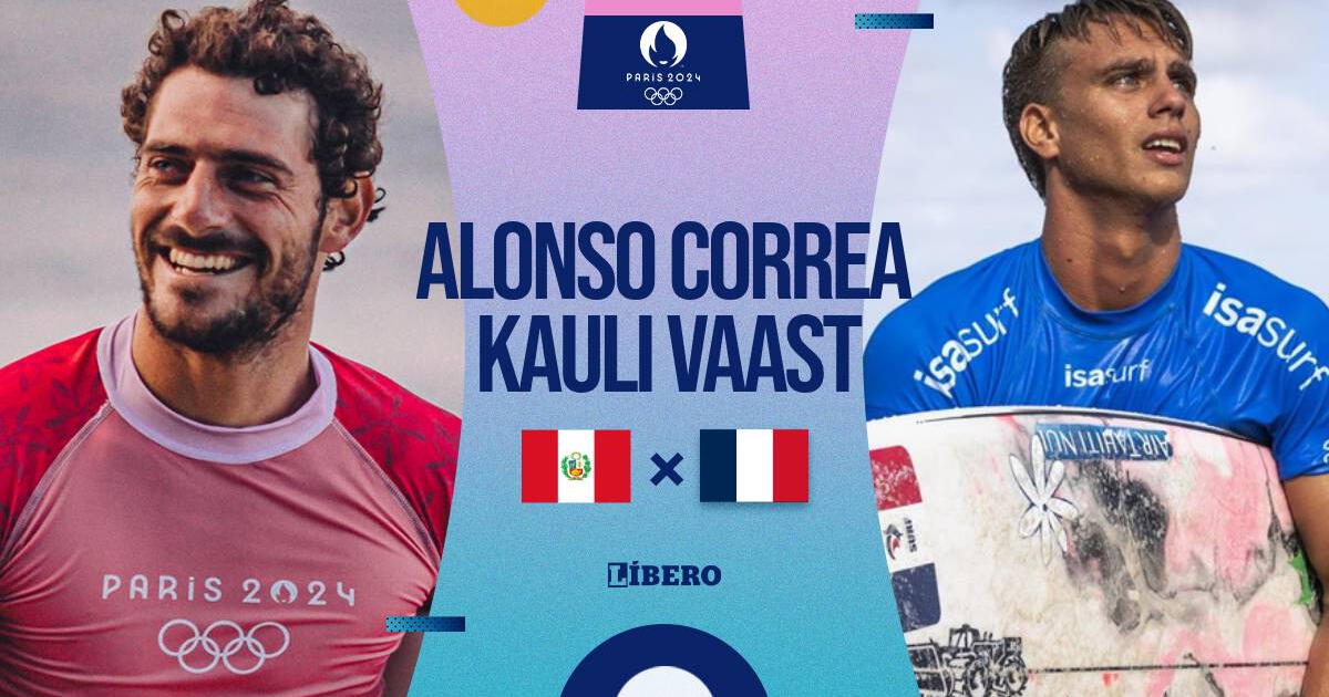 Alonso Correa vs. Kauli Vaast: cuándo es, horario y dónde ver semifinal surf París 2024