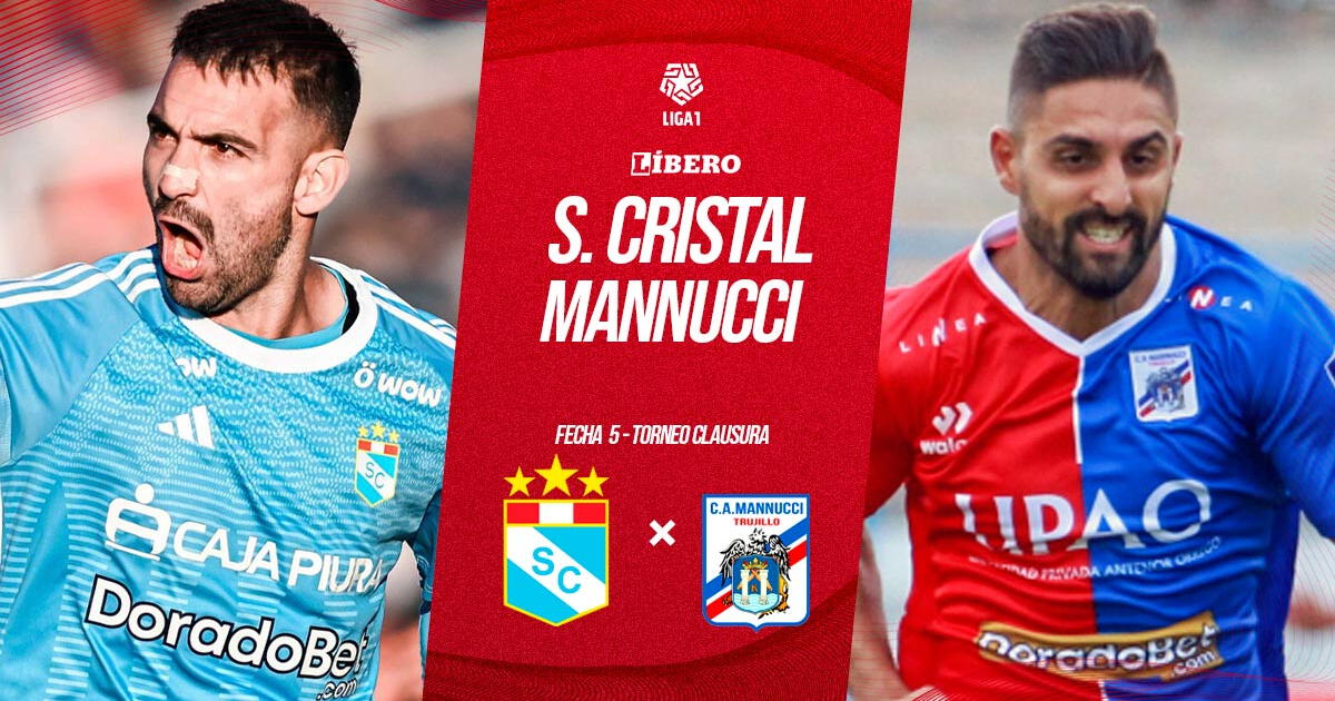 Sporting Cristal vs. Mannucci EN VIVO por Liga 1 MAX: pronóstico, horario y dónde ver