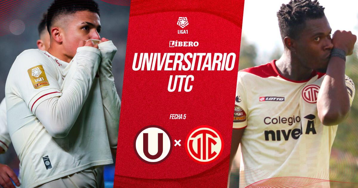 Universitario vs UTC EN VIVO por Liga 1: cuándo juega, entradas, canal y dónde ver