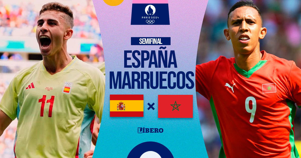 España vs. Marruecos EN VIVO por semifinal de Juegos Olímpicos 2024: horario y dónde ver