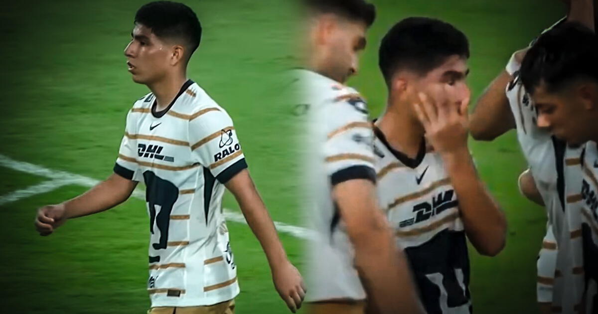 Piero Quispe FALLÓ PENAL para Pumas y no pudo contener las lágrimas 