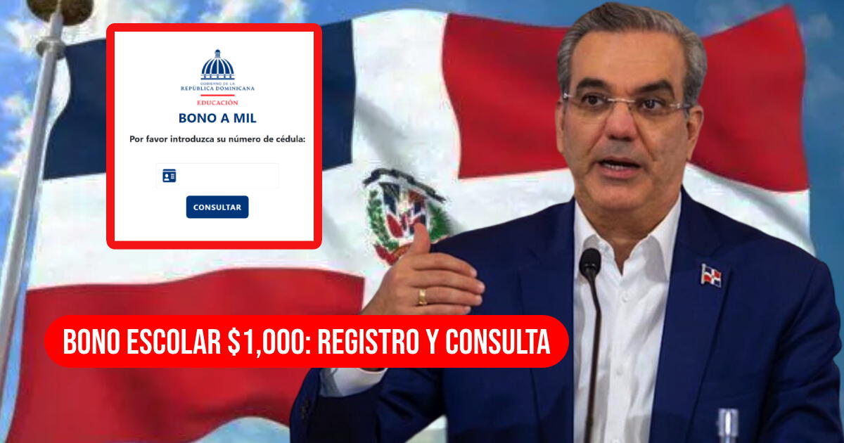 Bono Escolar 2024: Regístrate GRATIS y consulta con tu cédula si COBRARÁS los $1,000