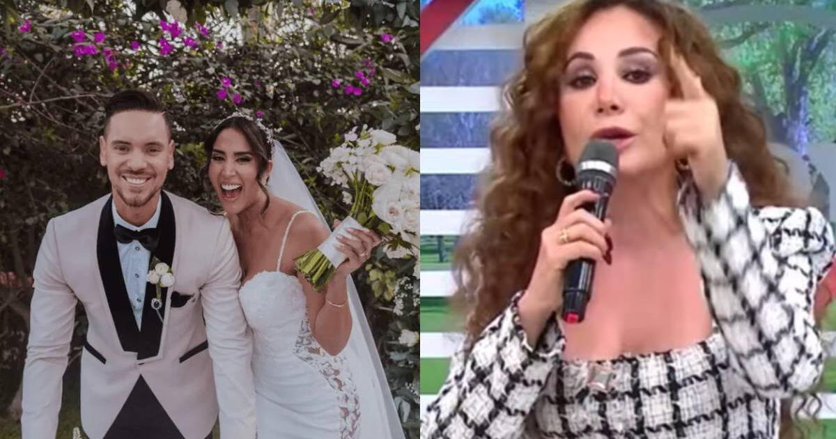 Janet Barboza tiene INIMAGINABLE reacción tras boda de Melissa Paredes y Anthony Aranda