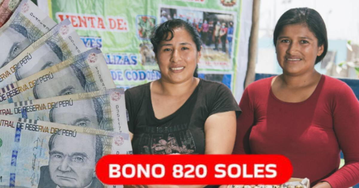 NUEVO BONO para mujeres peruanas: requisitos, cómo cobrar y MONTO ACTUALIZADO en agosto 2024