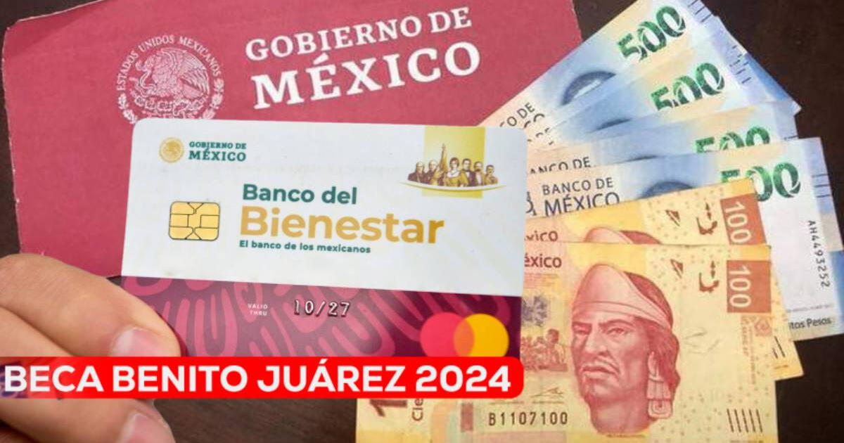 Lo ÚLTIMO de Beca Benito Juárez: CONSULTA cómo saber si RECIBIRÁS tu TARJETA en agosto 2024