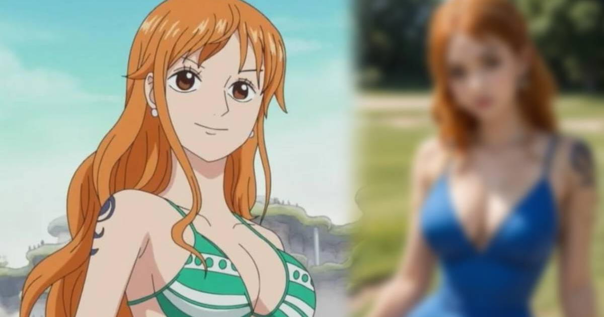 Así se vería Nami de One Piece si fuera una persona de 'carne y hueso', según la IA Midjourney