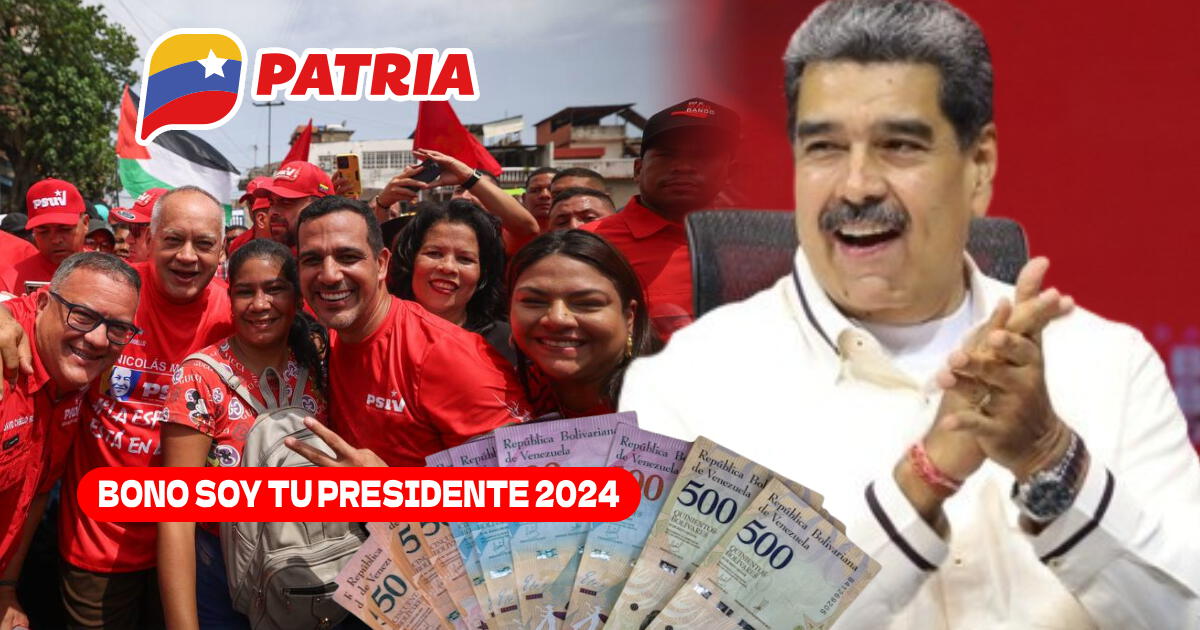 Bono Soy tu Presidente 2024: ¿Maduro confirmó el pago de este BONO ESPECIAL para agosto?