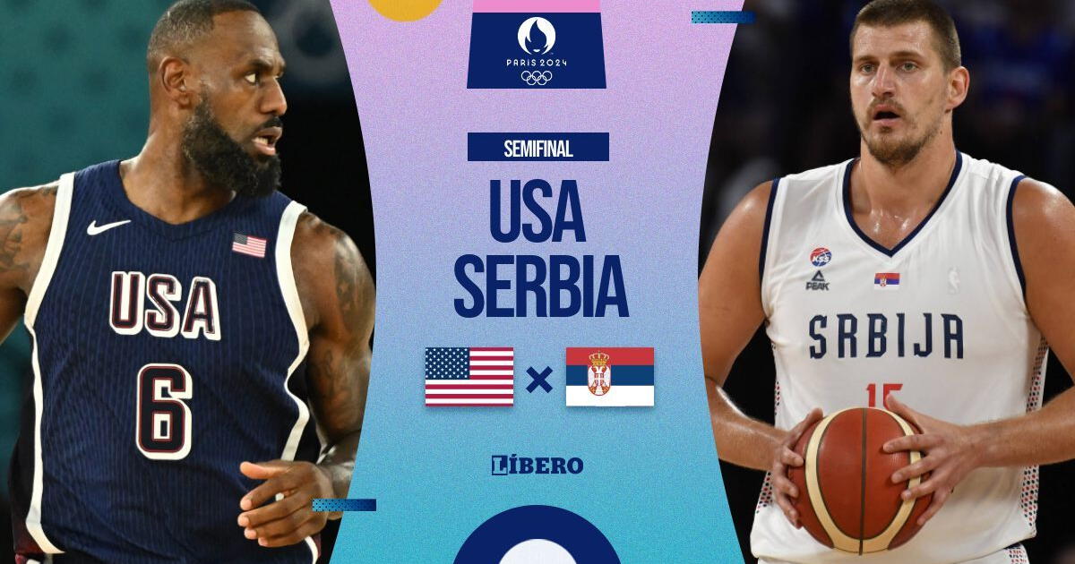 Team USA vs. Serbia EN VIVO, semifinal París 2024: cuándo juegan, horario y dónde ver