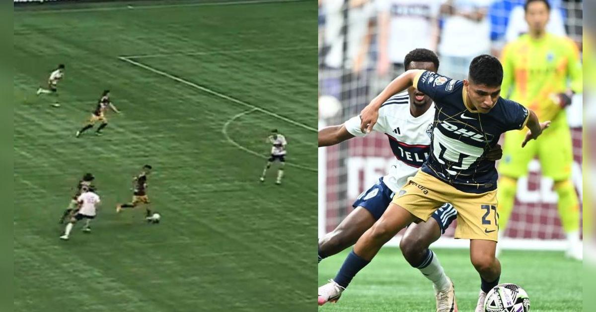 Piero Quispe deslumbró con SENSACIONAL ASISTENCIA a lo Ronaldinho en el triunfo de Pumas
