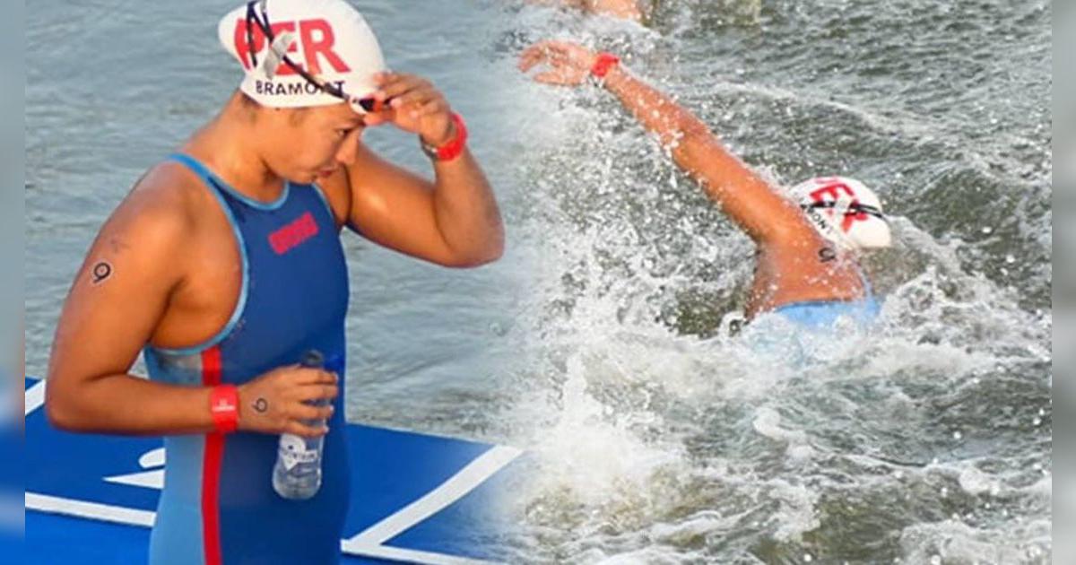 María Alejandra Bramont tras competir en el río Sena: “En unas horas sabré si me enfermé o no”