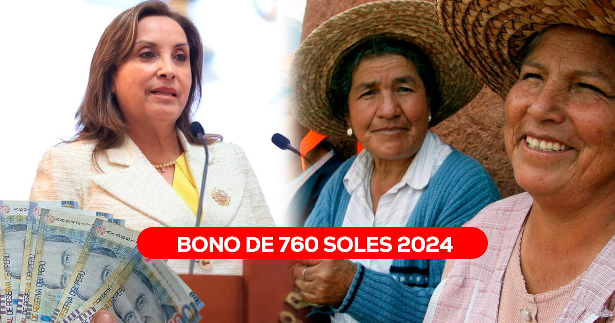 Bono de 760 soles 2024: revisa si aún puedes cobrar el monto y si hay enlace de consulta