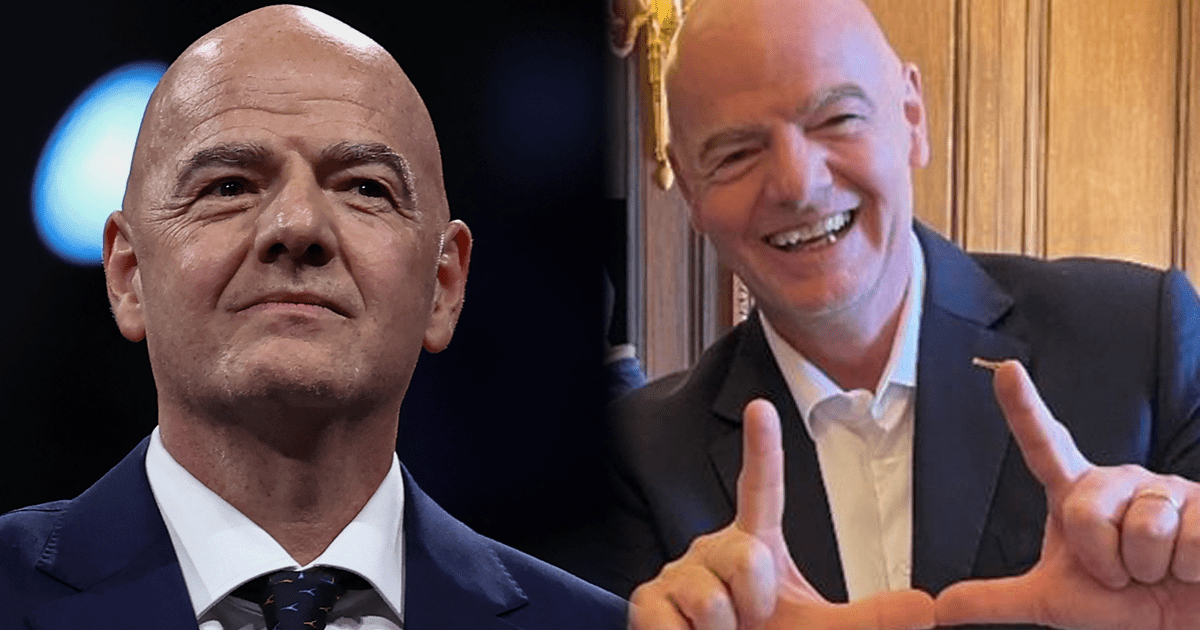 Gianni Infantino se VOLVIÓ VIRAL por hacer el símbolo de Universitario 