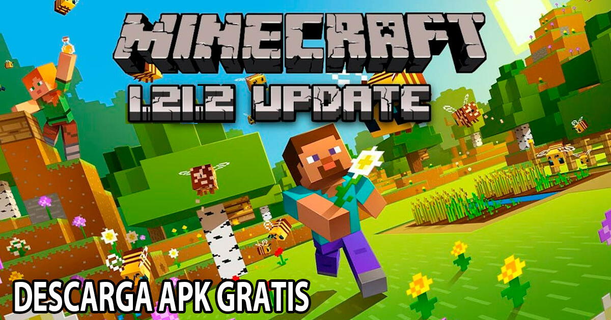 Minecraft 1.21.2 APK GRATIS: descarga versión original para celulares Android