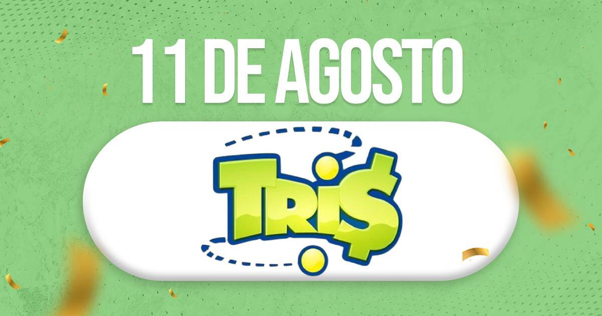 Sorteo Tris de HOY, 11 de agosto: últimos resultados y cómo se juega