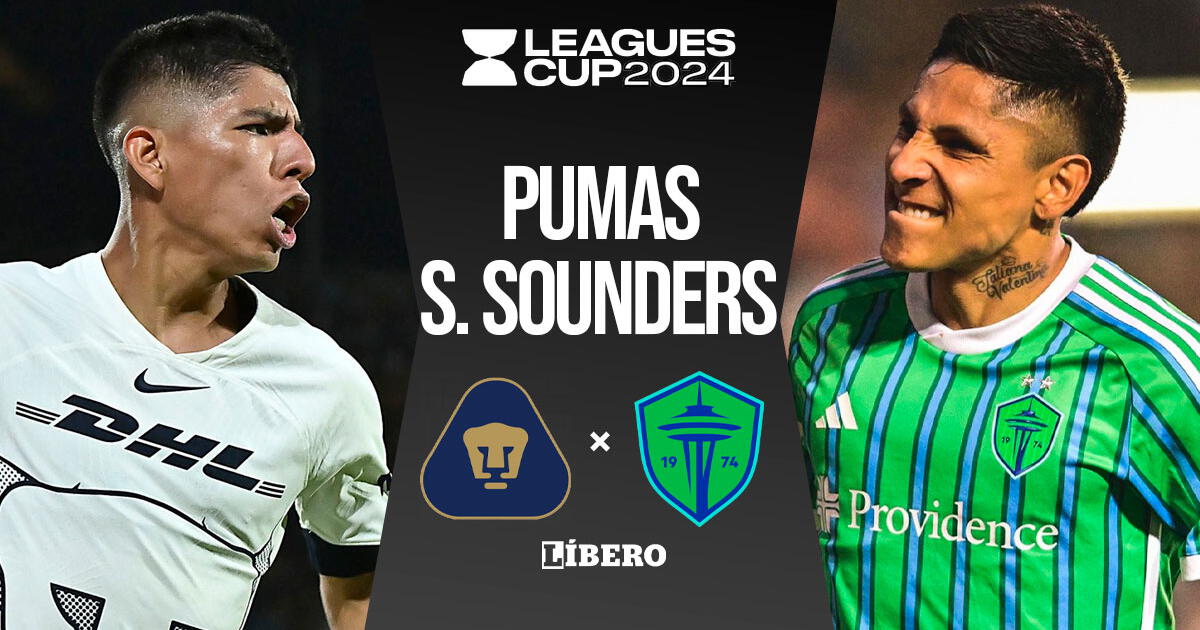 Pumas vs. Seattle Sounders EN VIVO con Piero Quispe y Ruidíaz: horario y canal por Leagues Cup