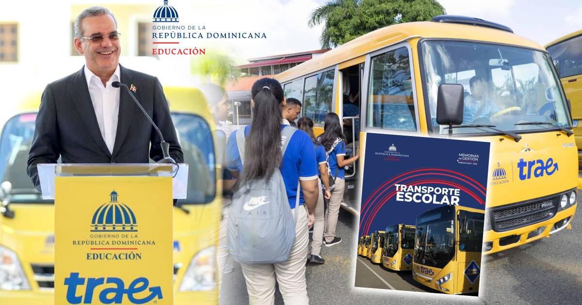 Minerd sorprende a estudiantes con GRAN NOTICIA: transporte escolar SEGURO y GRATUITO para todos