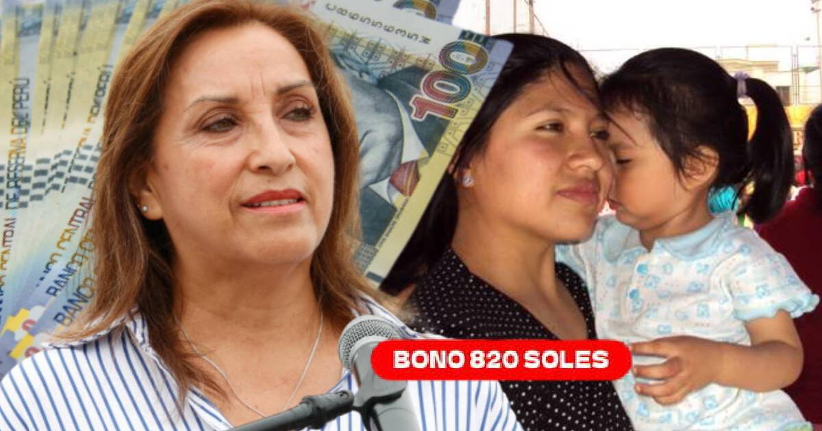 LA BUENA NOTICIA para madres de familia en Perú: COBRA HOY el NUEVO BONO de 820 soles en 4 pasos