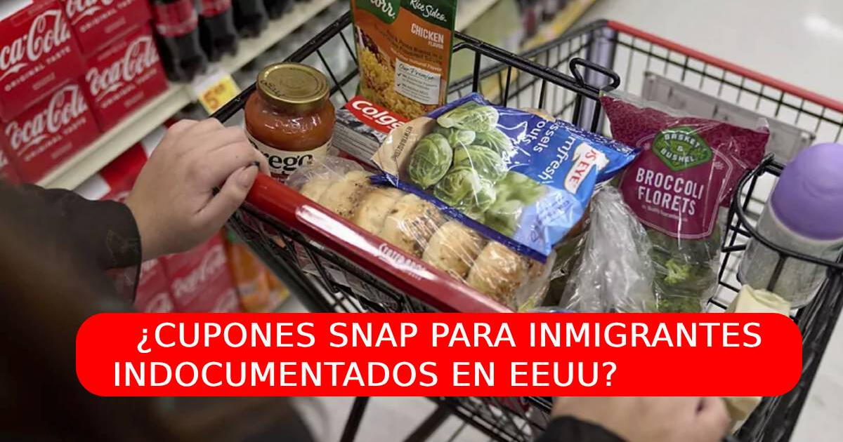 ¿Los inmigrantes ilegales en Estados Unidos pueden recibir cupones de alimentos SNAP?